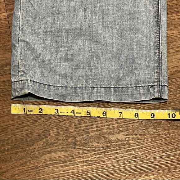 DKNY Jeans Capri Cropped Lightweight Jeans Light blue Size 12 - Picture 4 of 12